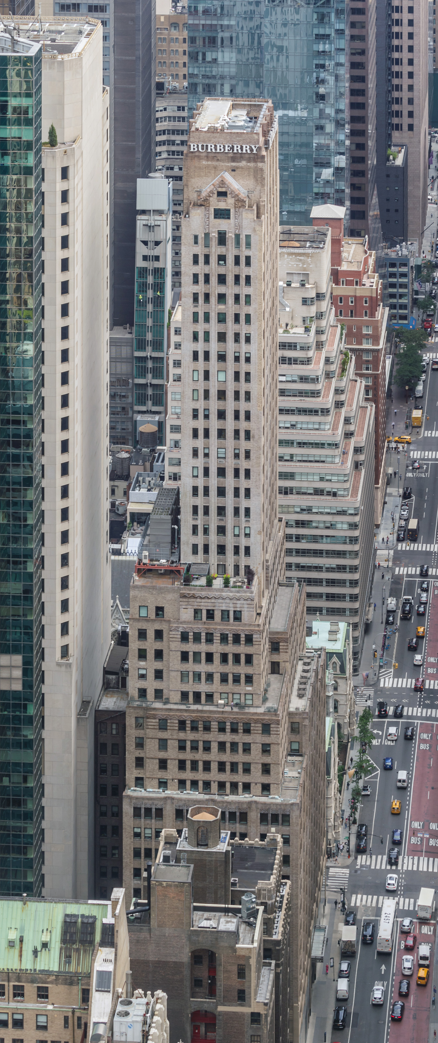 Newsweek Building, New York City - View from One Vanderbilt. © Mathias Beinling